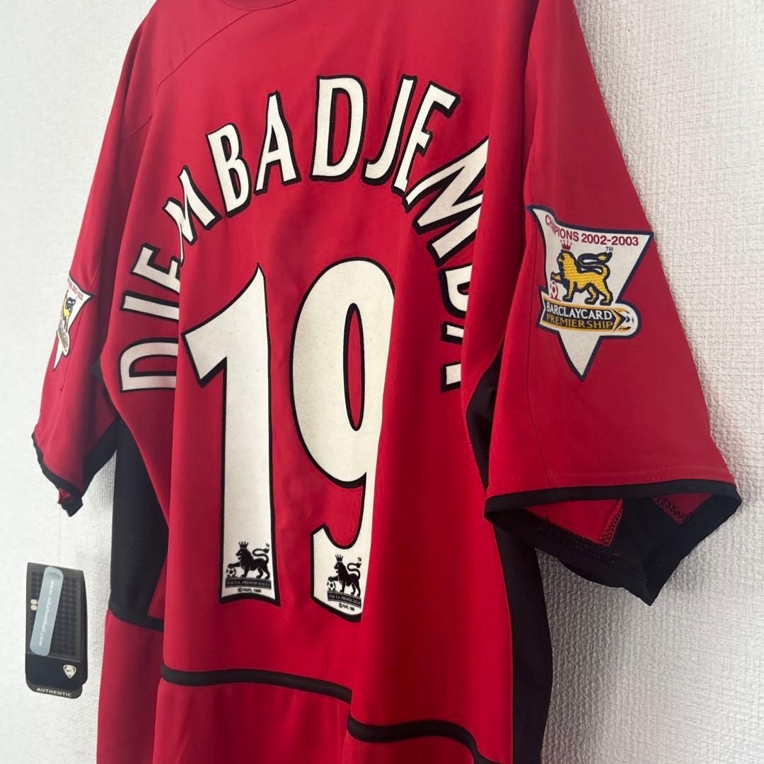 2003 マンチェスターU ジェンバジェンバ　マンU サッカー　ユニフォーム
