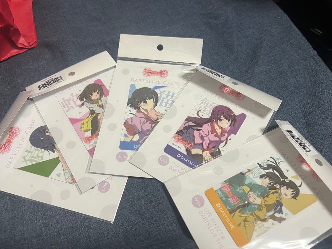 化物語　ダーツライブカード（未使用）