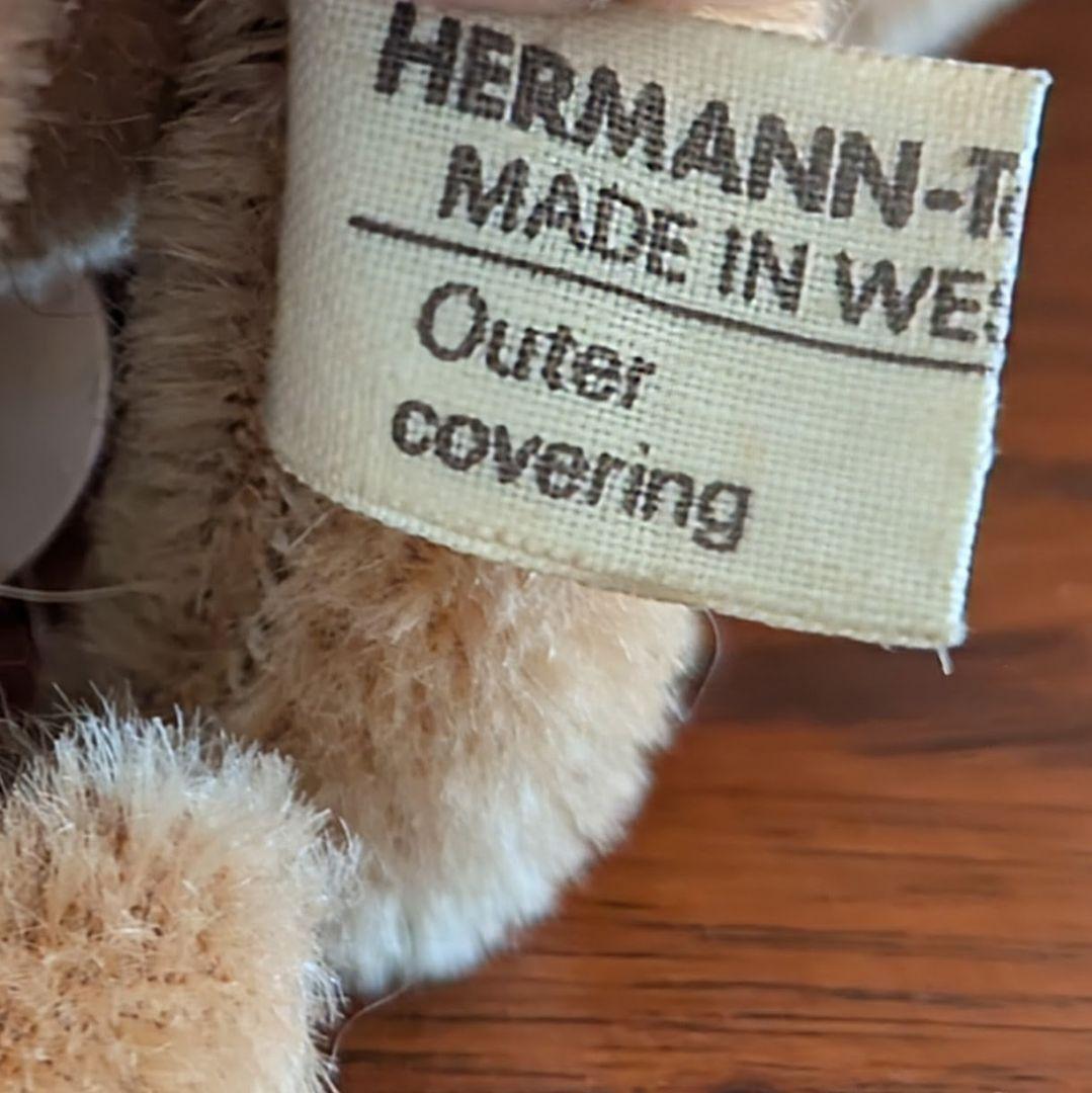 【西ドイツ製】ハーマン テディベア ヴィンテージ 12cm ミニチュア