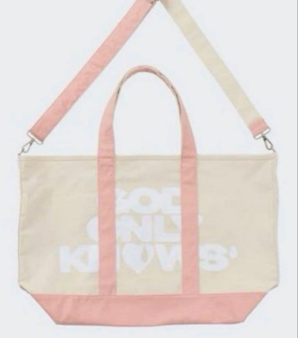 岩田剛典　GOD ONLY KNOWS トートバッグ　ピンク　新品未使用