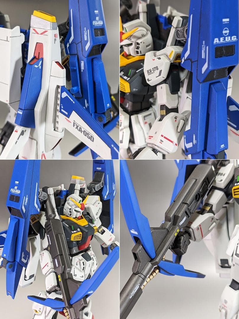 プラモデル　HG スーパーガンダム（機動戦士Zガンダム）組立塗装済