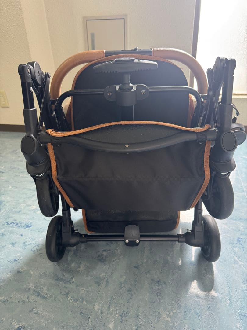 smooca　コンパクト ペットカート ライトブラウン