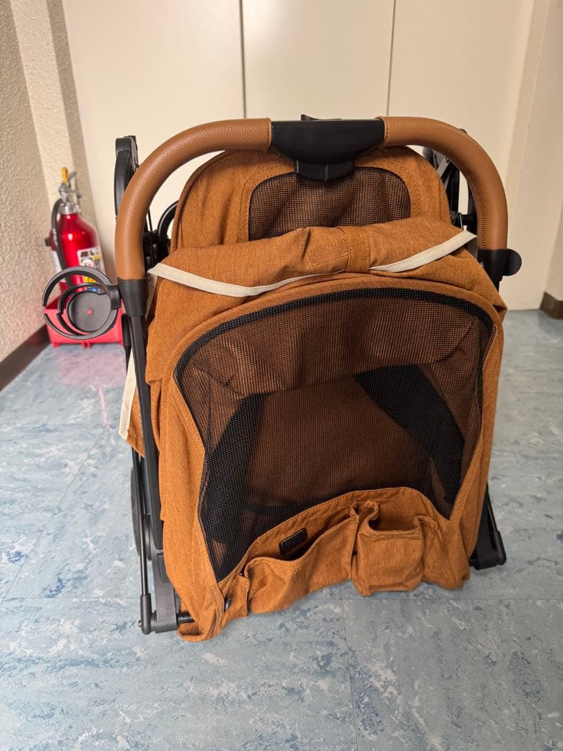 smooca　コンパクト ペットカート ライトブラウン