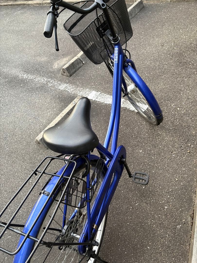 綺麗な青色ママチャリ(26㌅)お引き取り限定！大阪府茨木市、高槻市