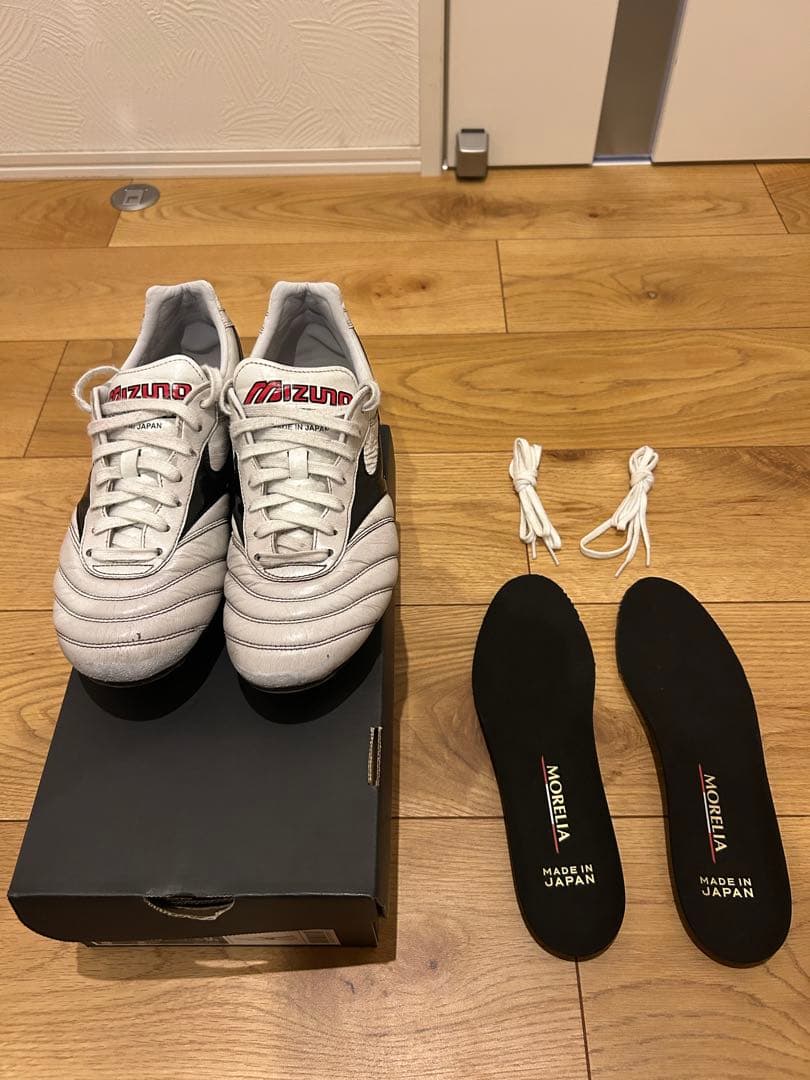 ミズノ モレリア2 JAPAN ホワイト24.5cm