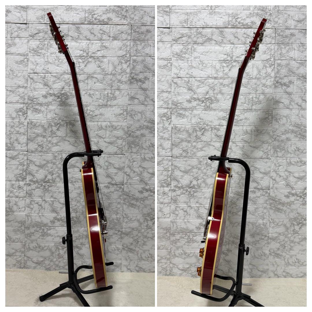 美品　Epiphone エピフォン Dot CH セミアコ エレキギター ケース
