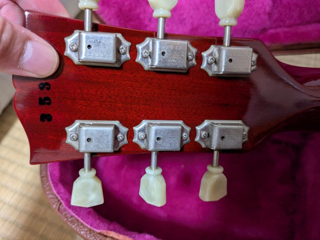 ギター gibson limited edition mahogany p-90