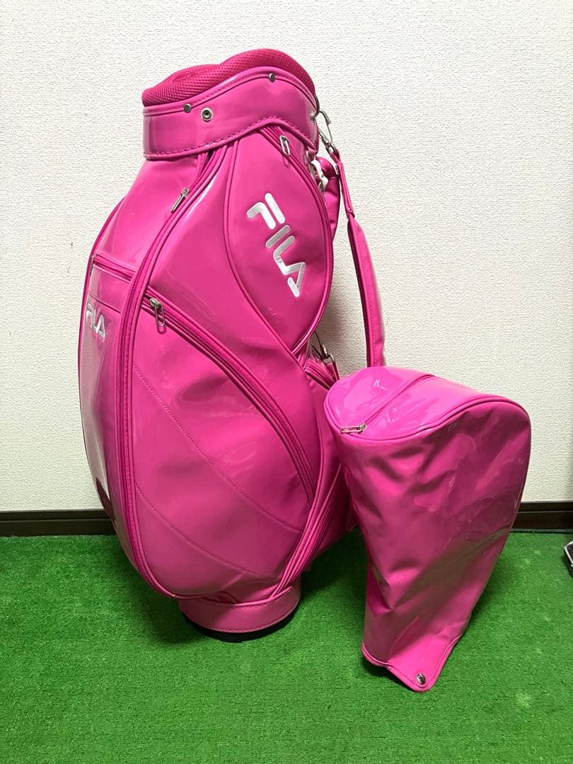 FILA レディースキャディバッグ 美品