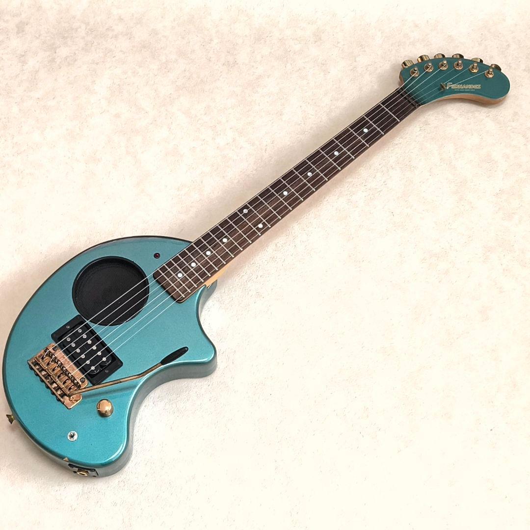 【美品】ZO-3 芸達者 MG ターコイズ アンプ内蔵ミニギター ぞうさん
