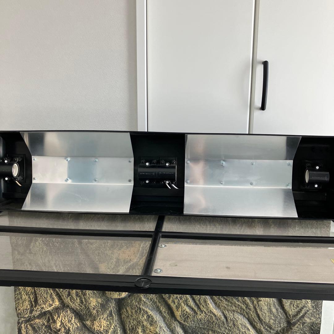 引き取り可　エキゾテラ爬虫類・両生類飼育用専用ケージ9045 暖トツ　トップ90