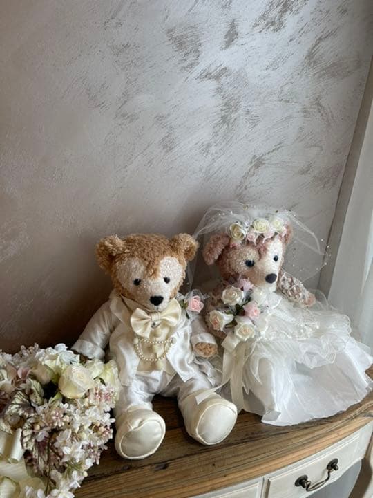 ダッフィー&シェリーメイ　ウェディングコーデ