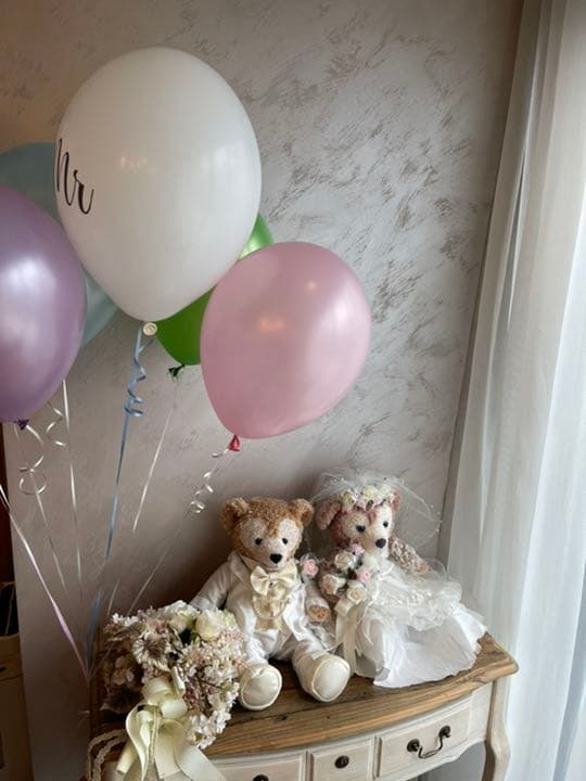 ダッフィー&シェリーメイ　ウェディングコーデ