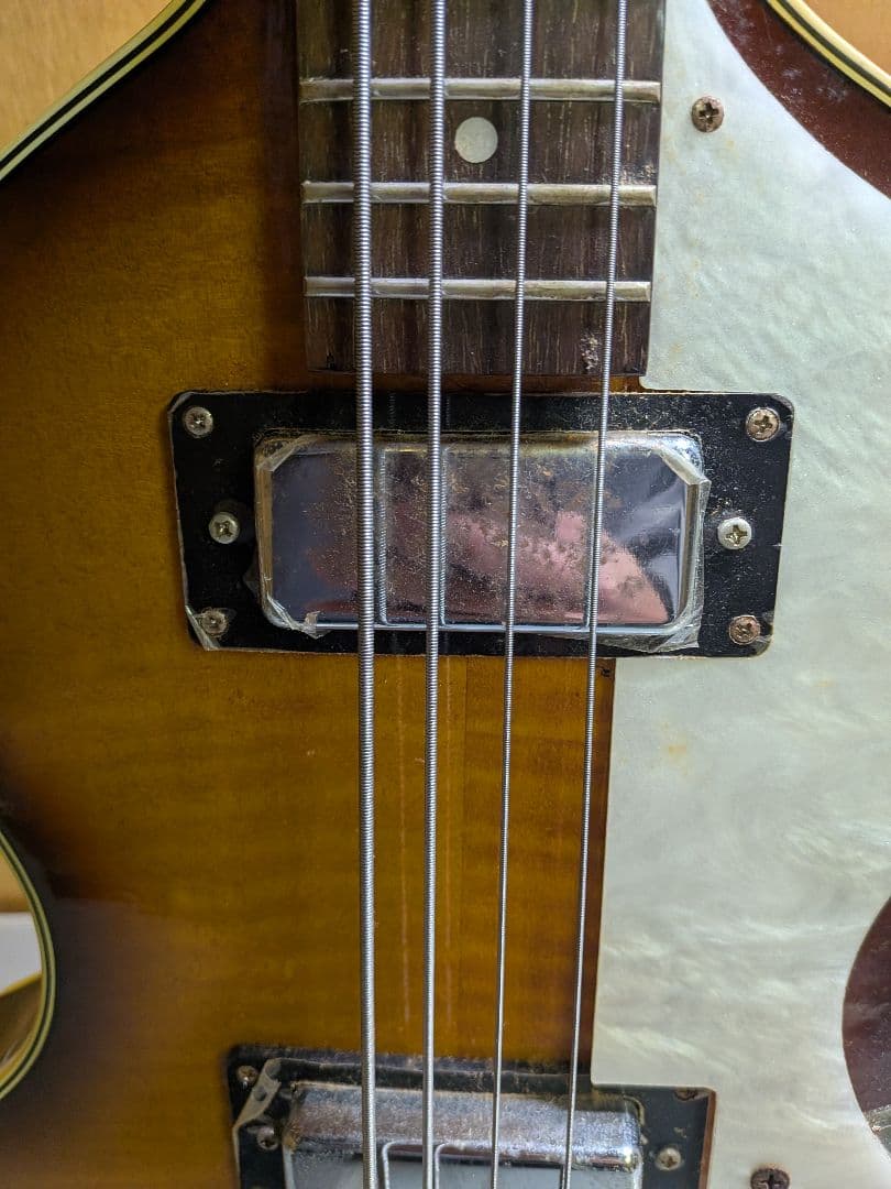 Academy バイオリンベース ケース・ストラップ付き