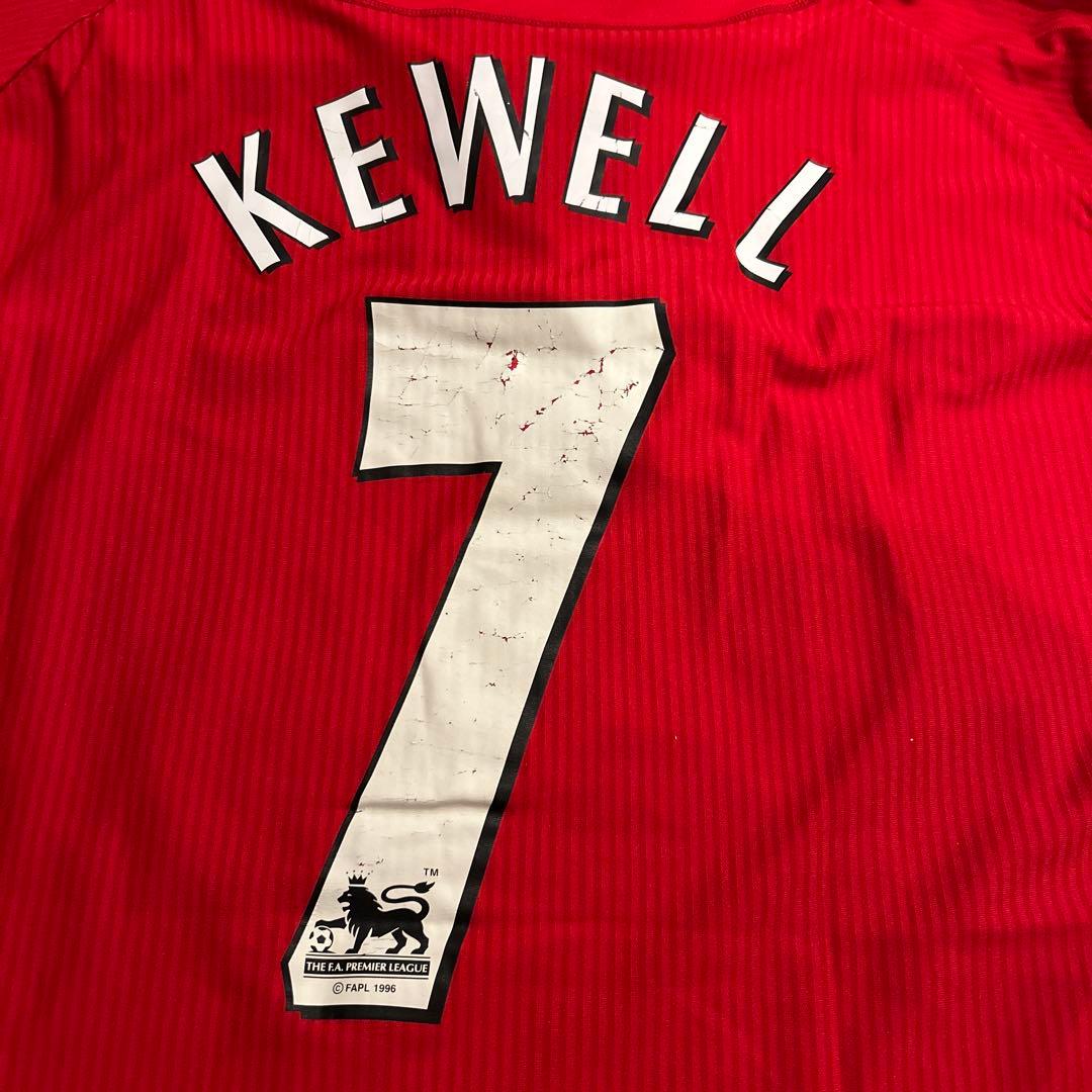 リバプール　03-04 ユニフォーム　ハリー・キューウェル