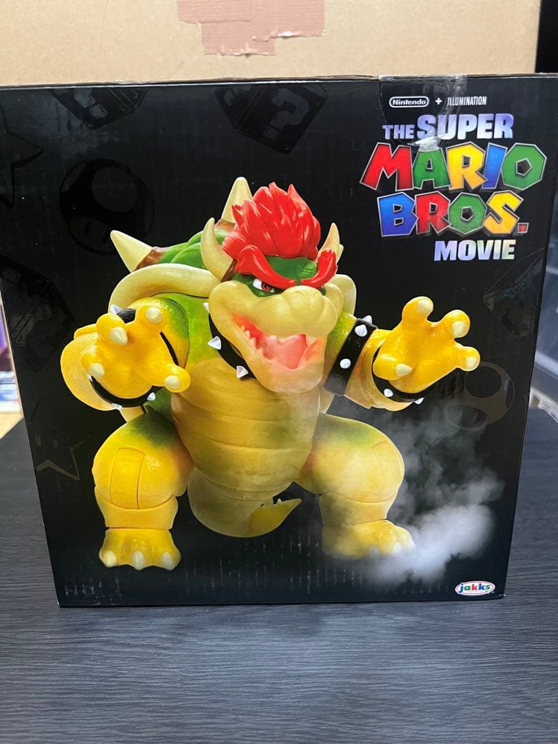 スーパーマリオブラザーズ ムービー　クッパ フィギュア　プレミア　未開封品