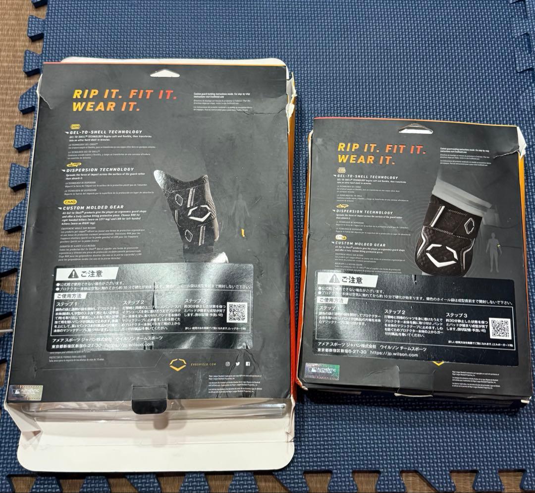 F*d様 エボシールド　エルボーガード　フットガード　イエロー　左打者