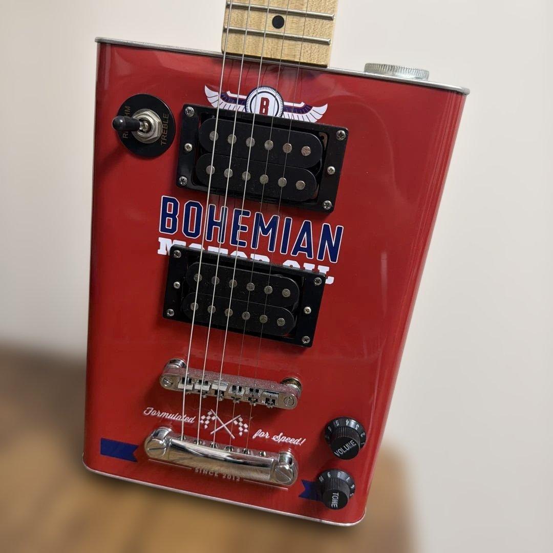 BOHEMIAN GUITAR シガーボックスギター レッド
