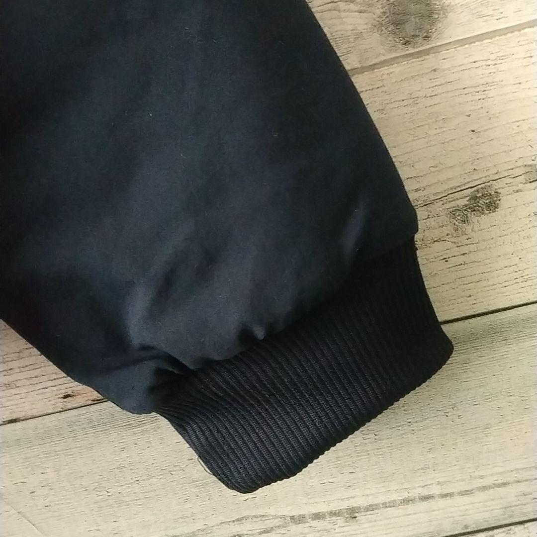 人気☆アディダス レアルマドリード 刺繍 中綿入り ジャケット L ネイビー