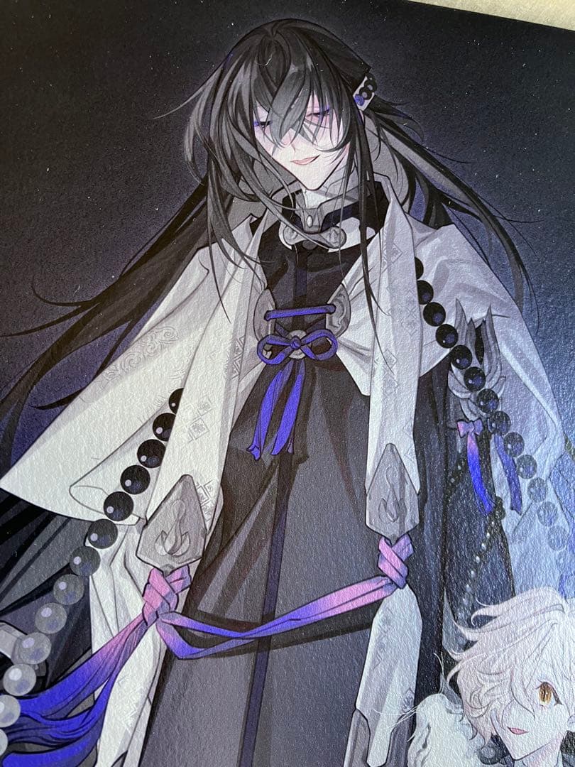 刀剣乱舞　灯結び　数珠丸恒次　五虎退　複製原画　A3サイズ