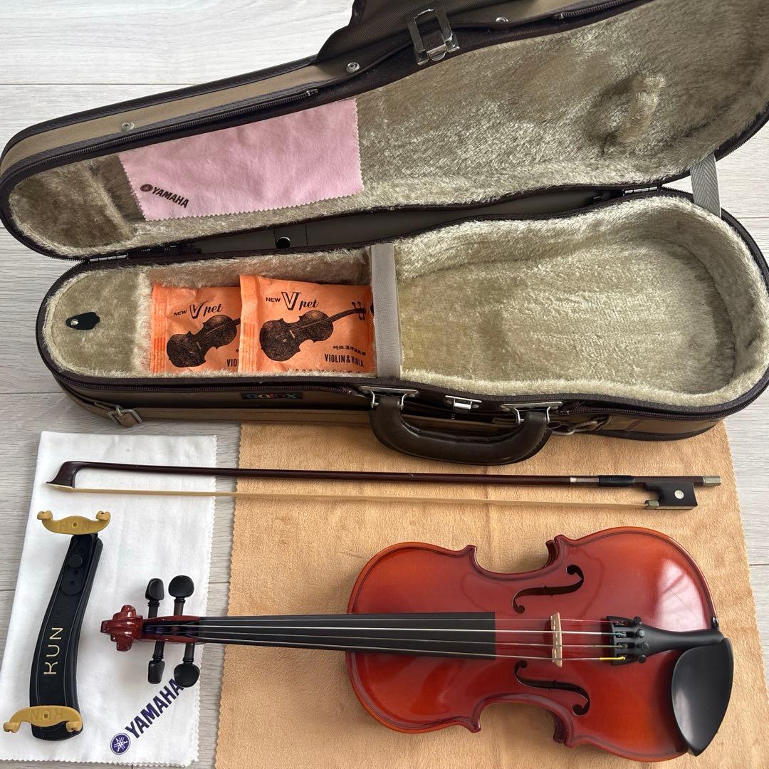 RUDOLPH FIEDLER/バイオリンドイツ製 1/8 、ケースセット売り