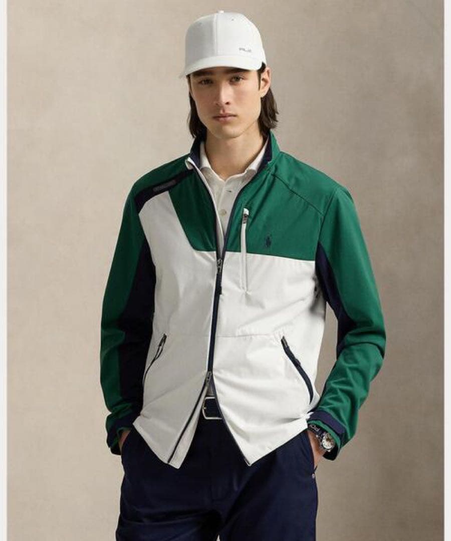 RLX ゴルフ カラーブロック パッカブル ジャケット M ラルフローレン
