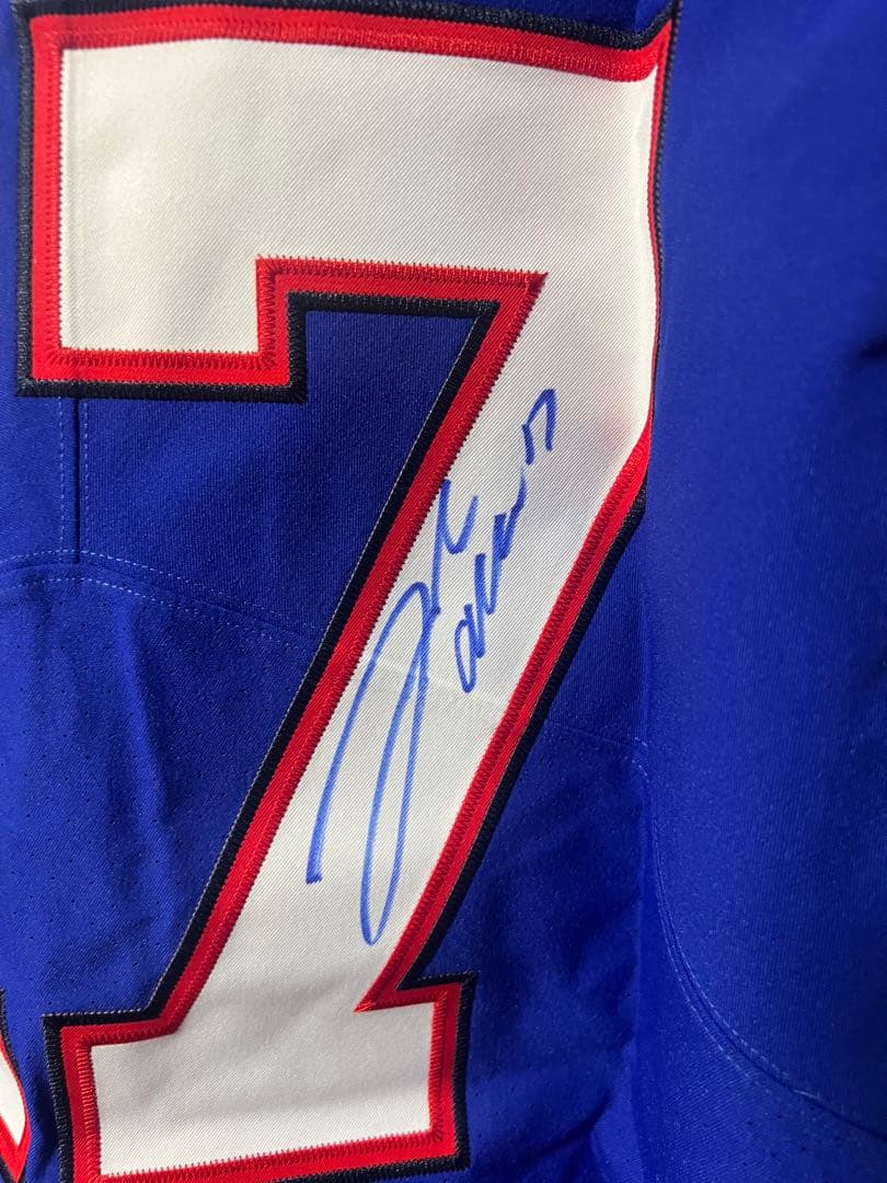 NFL バッファロー・ビルズ　#17ジョシュ・アレン　　nflauction