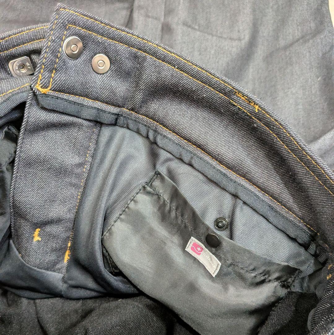 未使用級 phenix スキーウェア 下 パンツ ズボン デニム レディース M