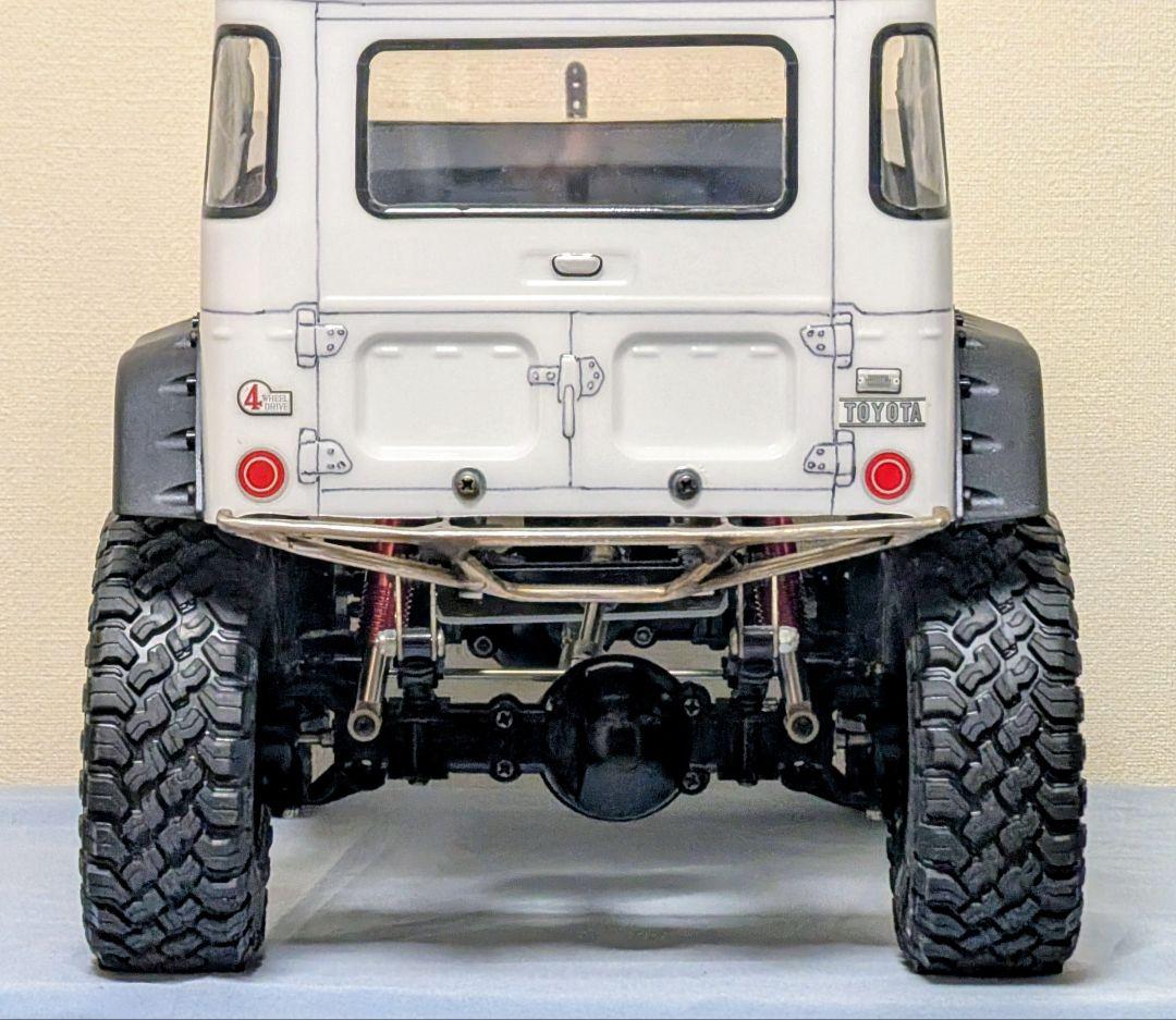 あ*ん様 製作途中 FJ40クローラー タミヤシャシー メカレス