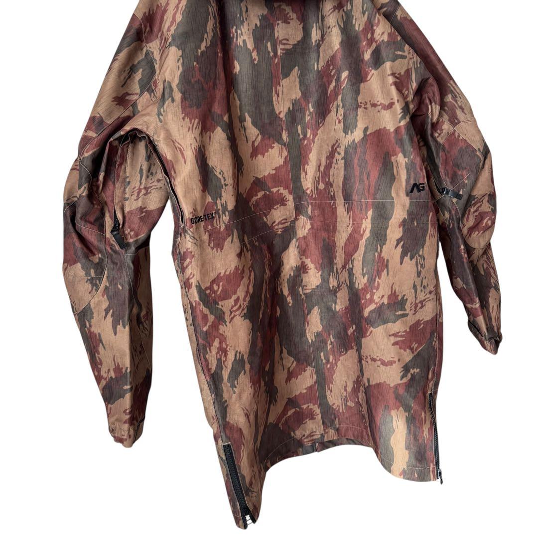 美品　バートン アナログ 3L ゴアテックスJK M カモ