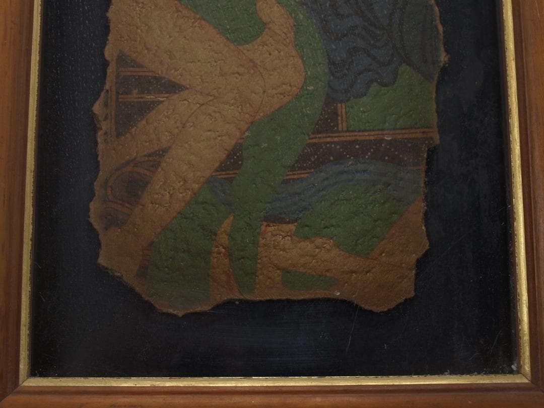 骨董市掘り出し品 中国唐時代　敦煌莫高窟壁画 彩絵　 AK1802B16-3