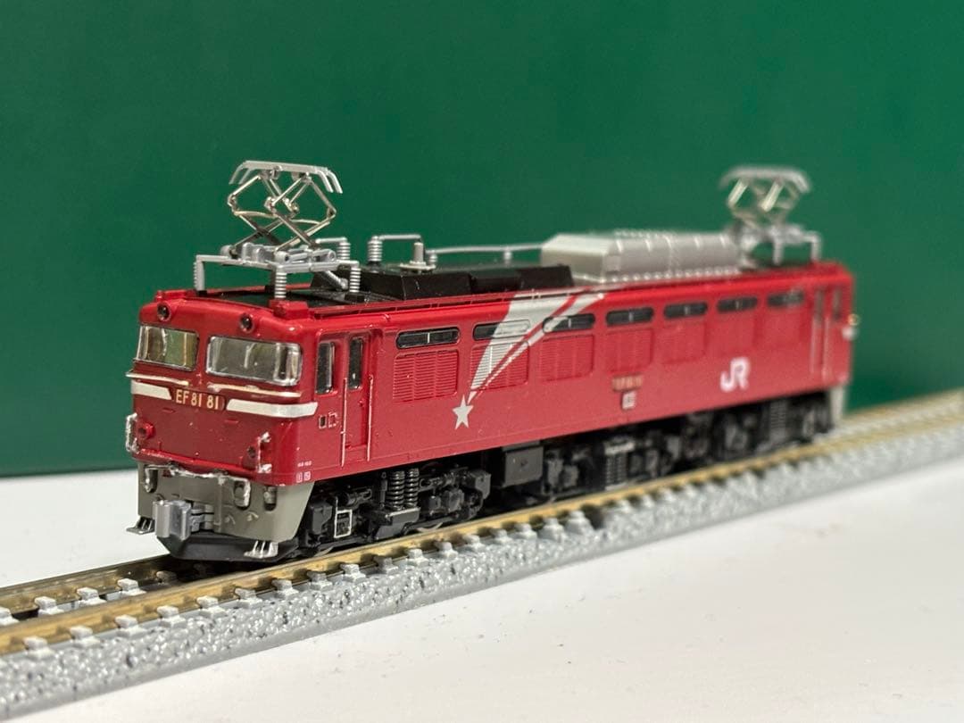 KATO EF81 81号機　北斗星色