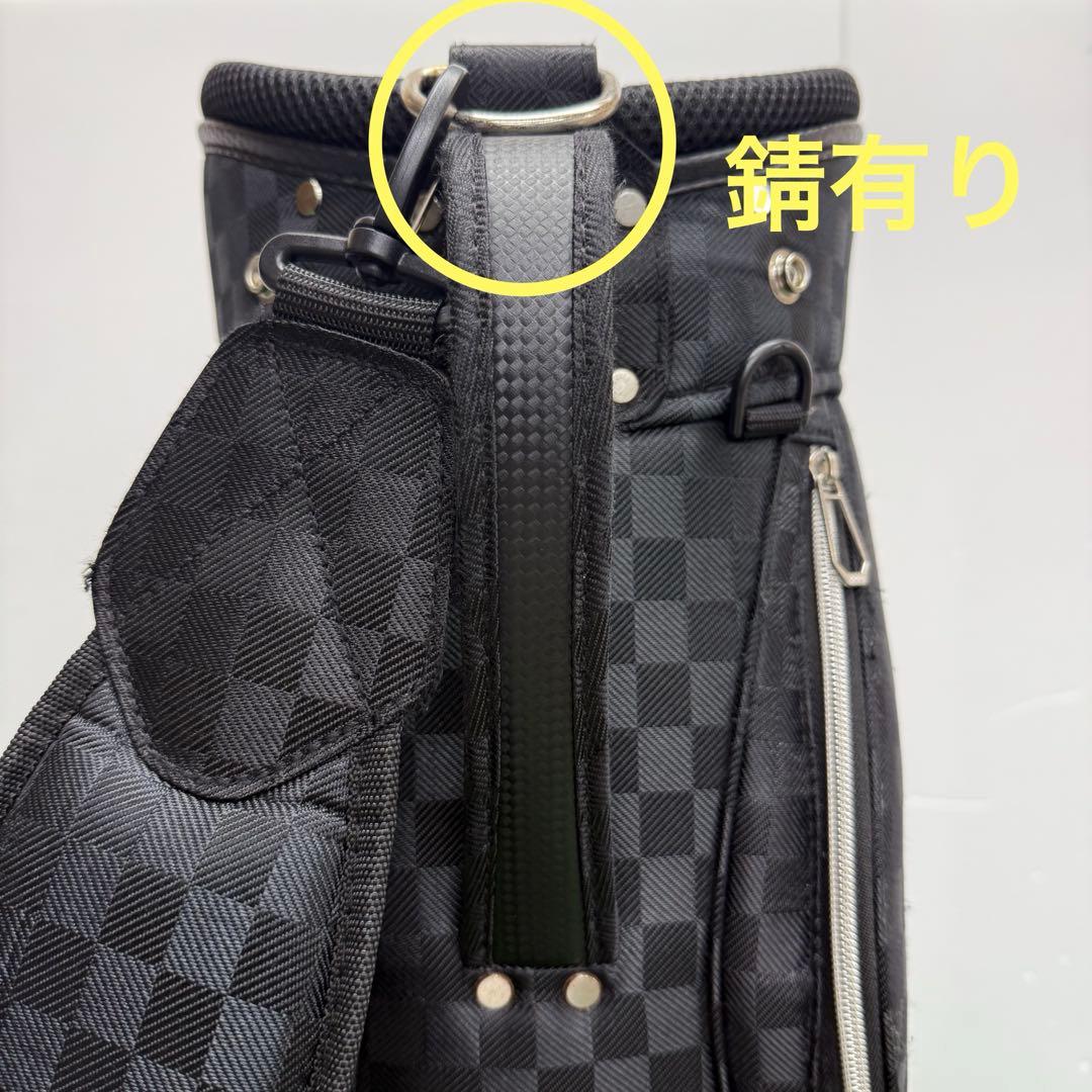 ゼクシオ XXIO ゴルフバッグ　キャディバッグ　9インチ ブラック