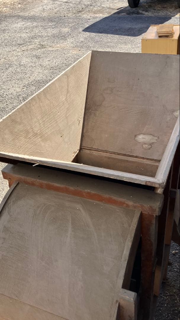 ヤスノ唐箕 木製 脱穀機 農機具 安野農機 ウチバ型 直接引き取り限定