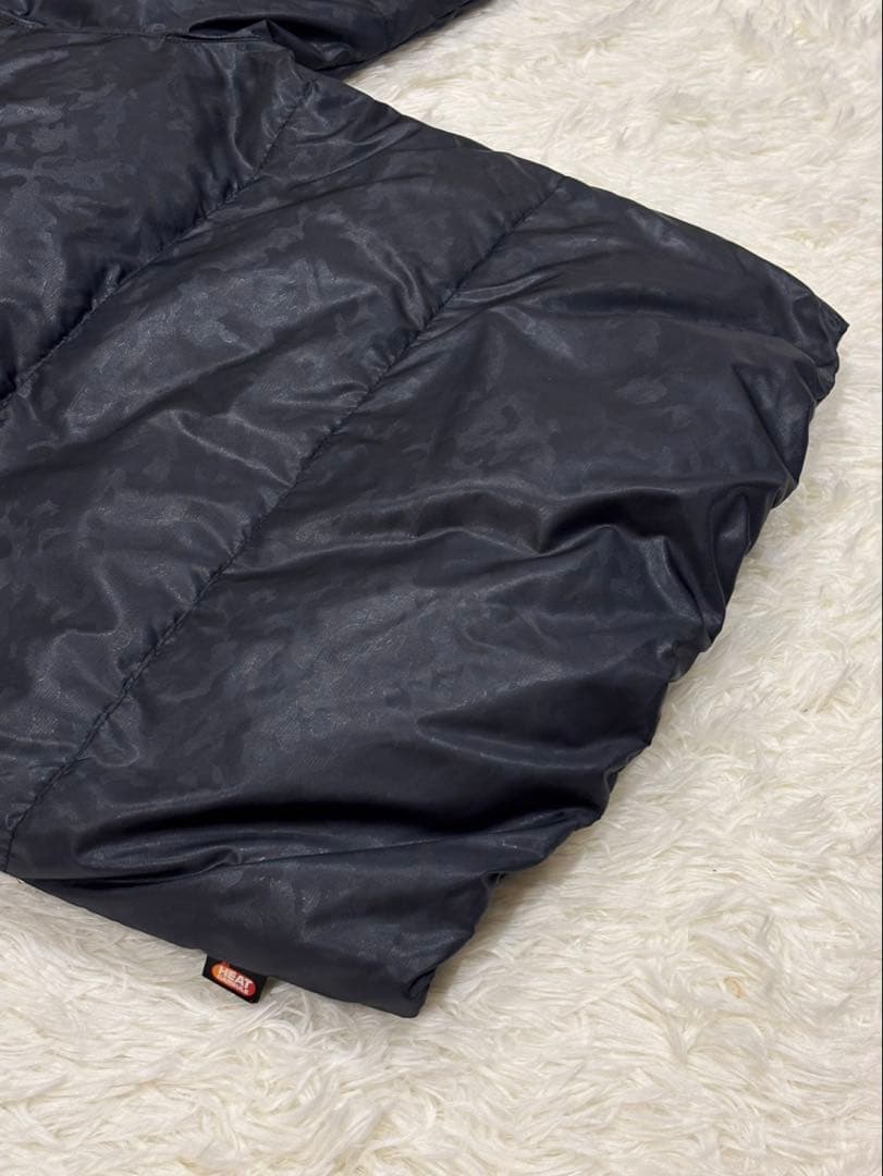 【希少】ヨネックス M ダウンジャケット カモフラ ヒートカプセル