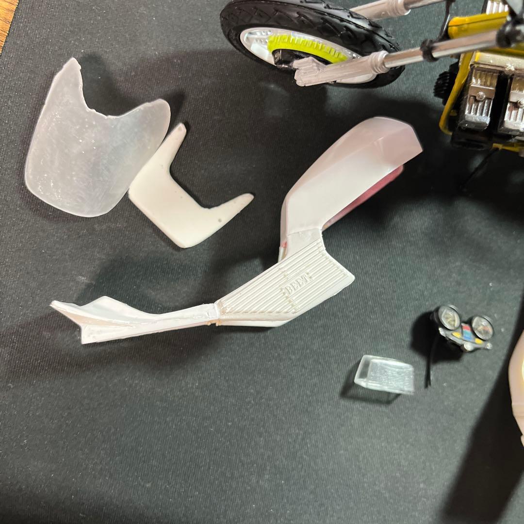 バイク プラモ 1/12 アオシマ レジン ジャンク CBX400F