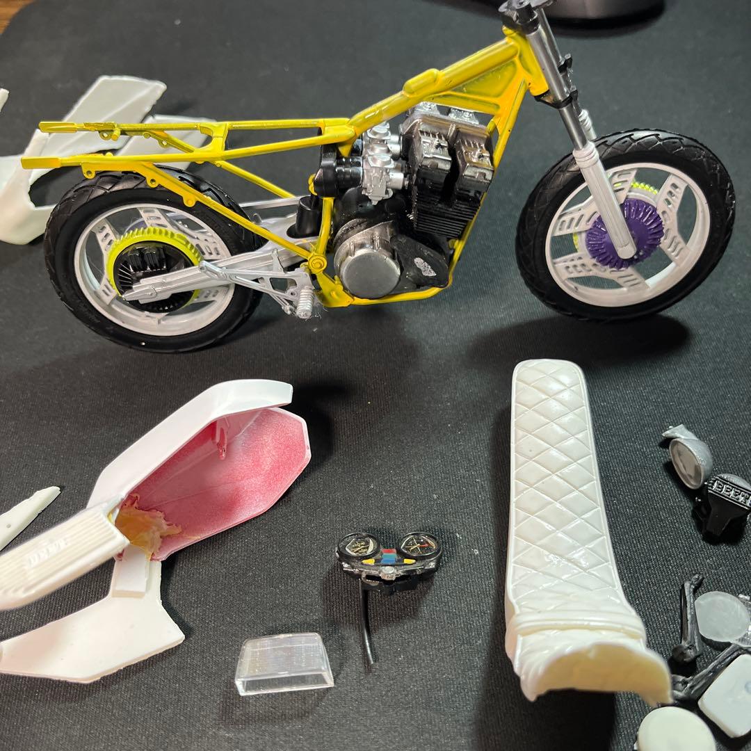 バイク プラモ 1/12 アオシマ レジン ジャンク CBX400F