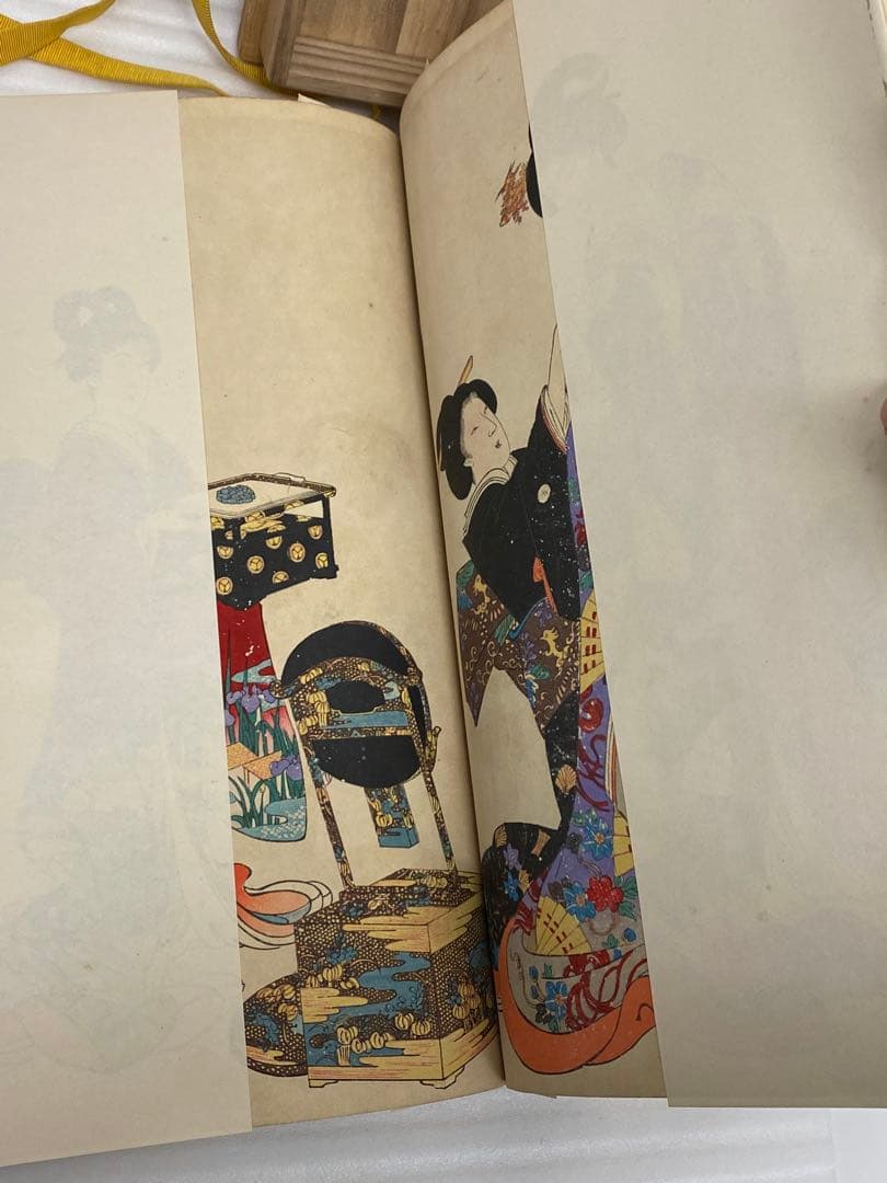 3-3039 浮世絵『千代田の大奥』箱付き