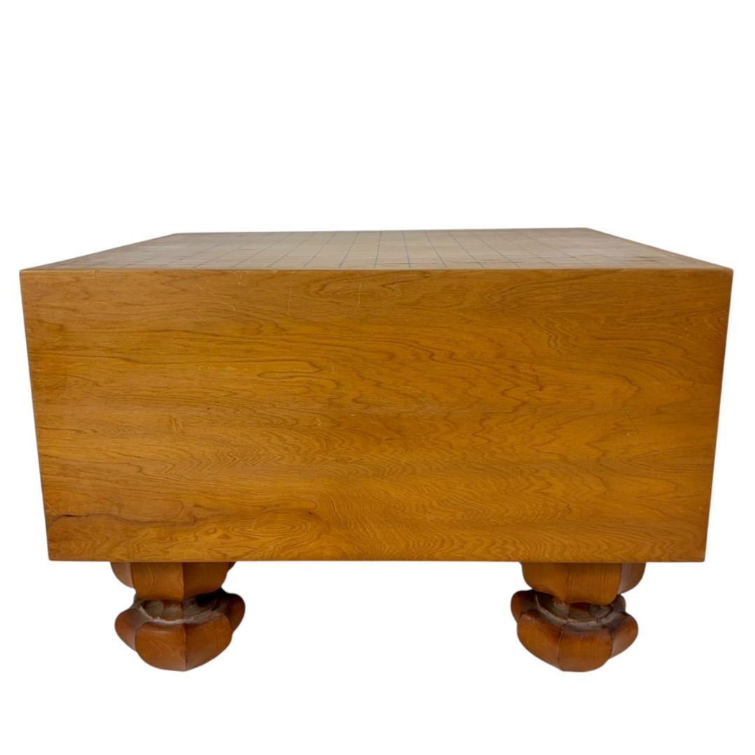 最高級　本榧　ヘソ有　碁盤　厚み約七寸　かや