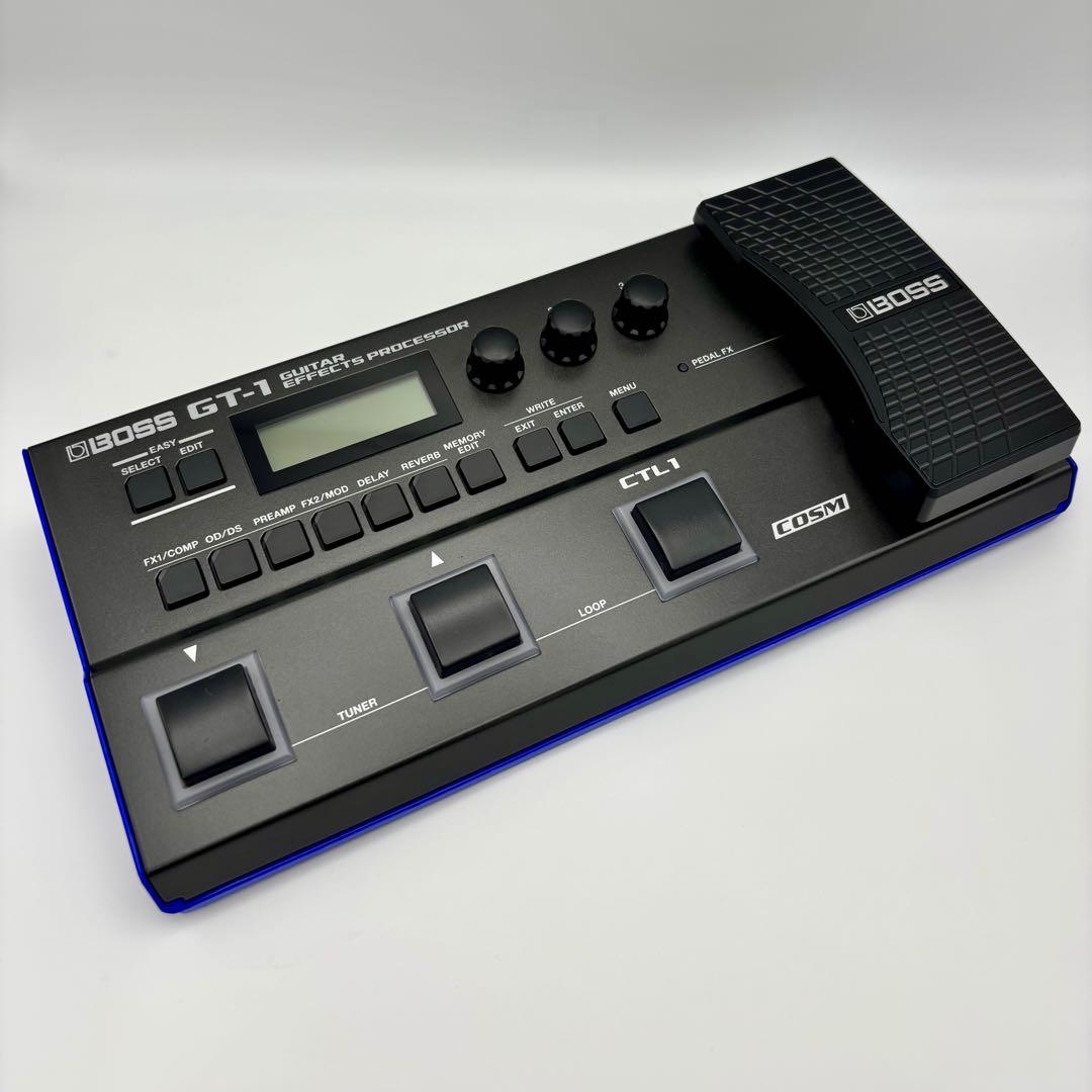BOSS GT-1 マルチエフェクター 純正アダプター 教科書付き