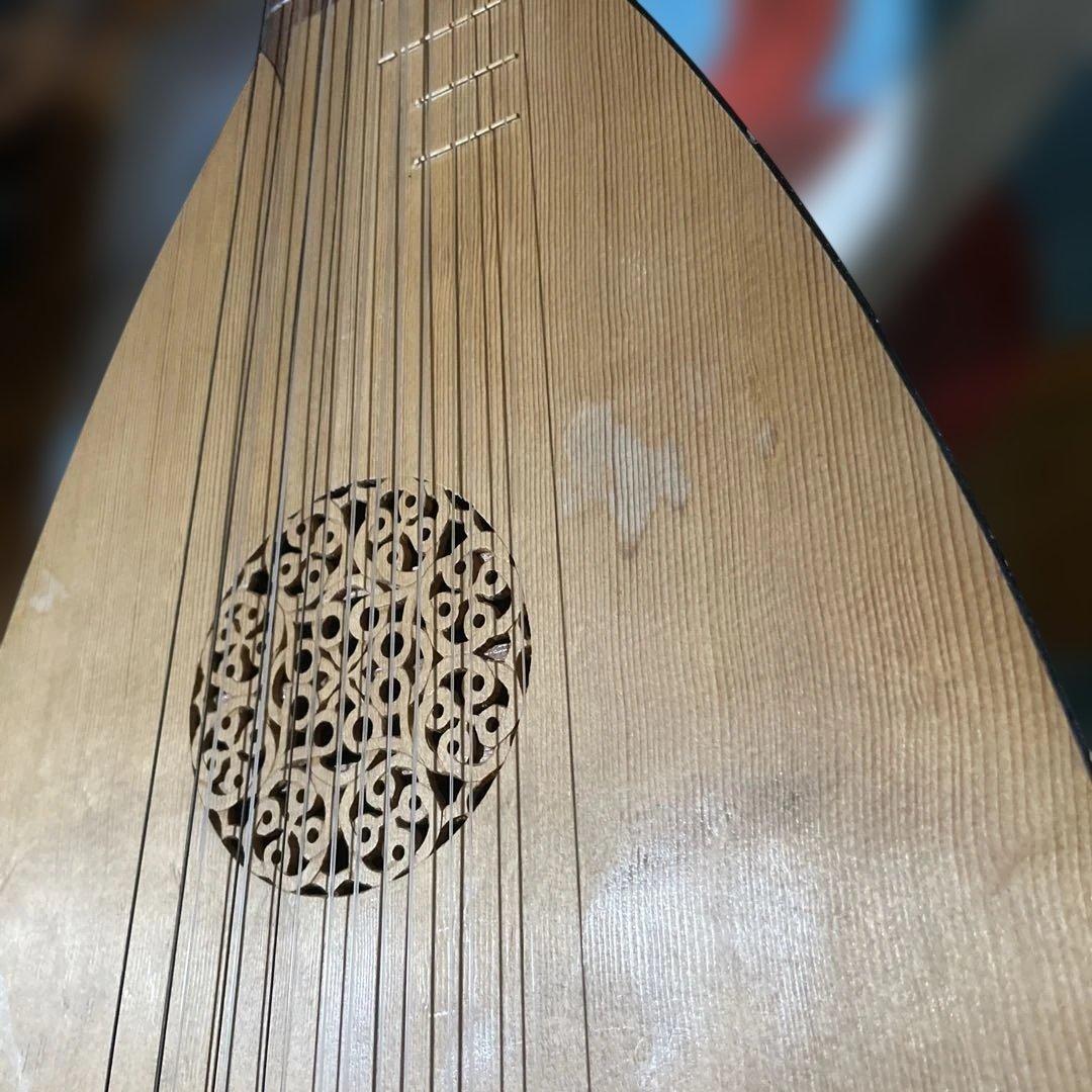 ルネサンスリュート　8コース　LUTE 古楽器　ジャンク
