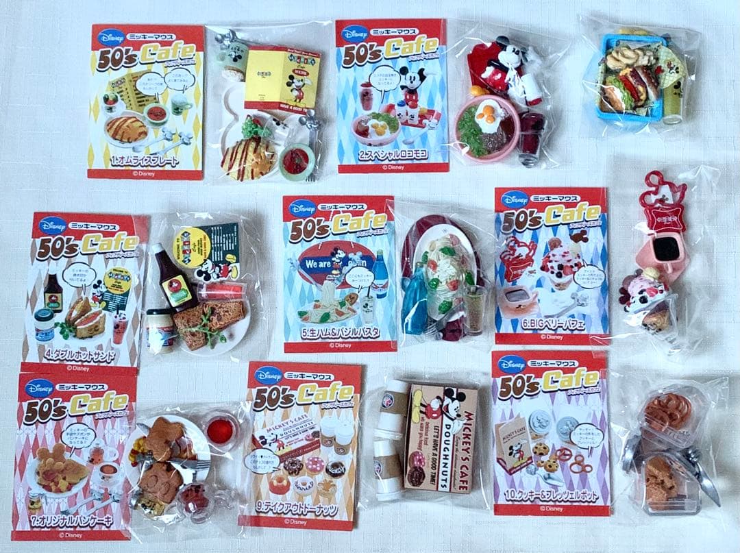 リーメント  ぷちサンプルシリーズ  ミッキーマウス カフェ  セット