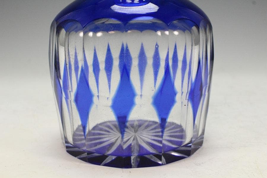 アンティーク カットガラス ウォーターセット 未使用(K-XA909)