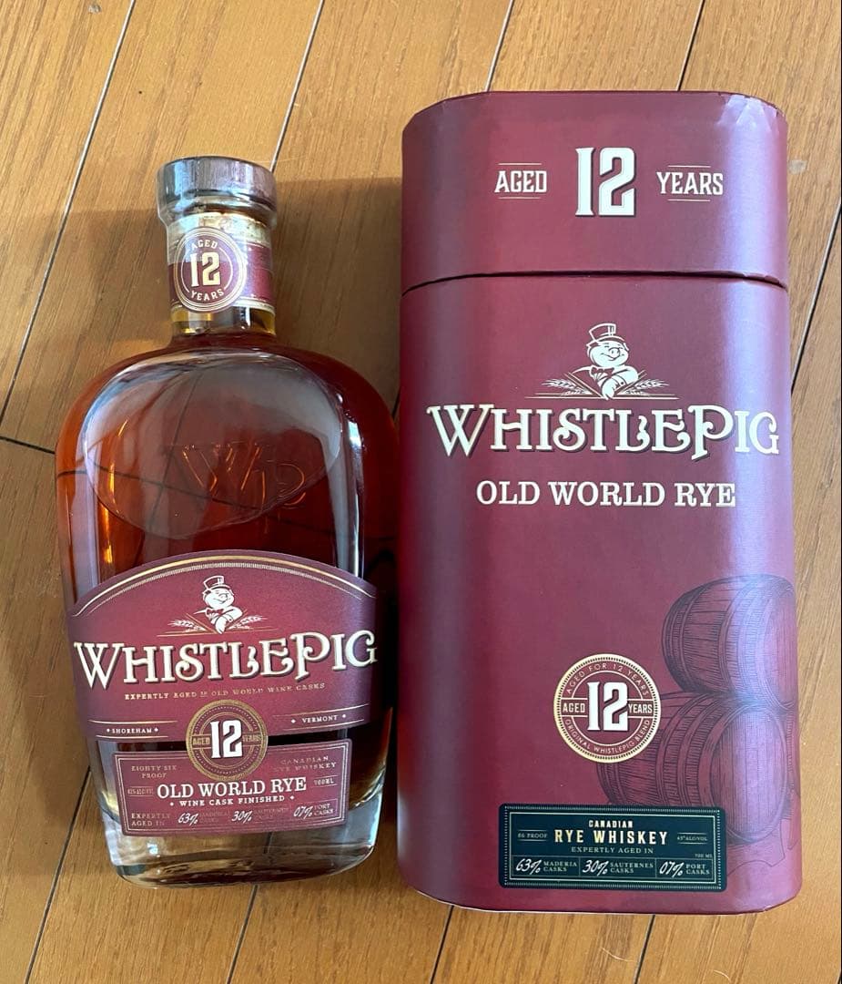 ホイッスルピッグ　12年　オールドワールド　ライ