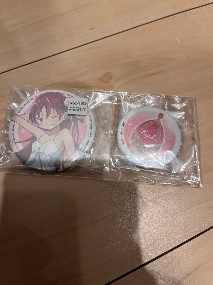 まどか☆マギカ 　佐倉杏子　缶バッジ