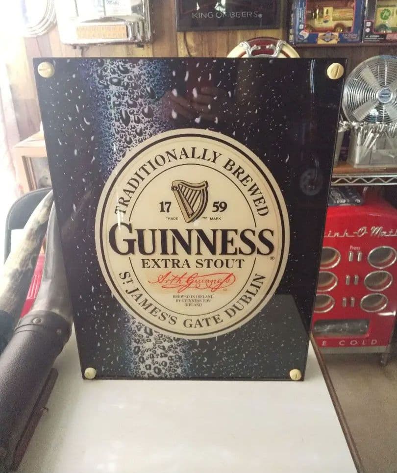 ギネスビールネオンサイン パネルサイン GUINNESS点灯不良