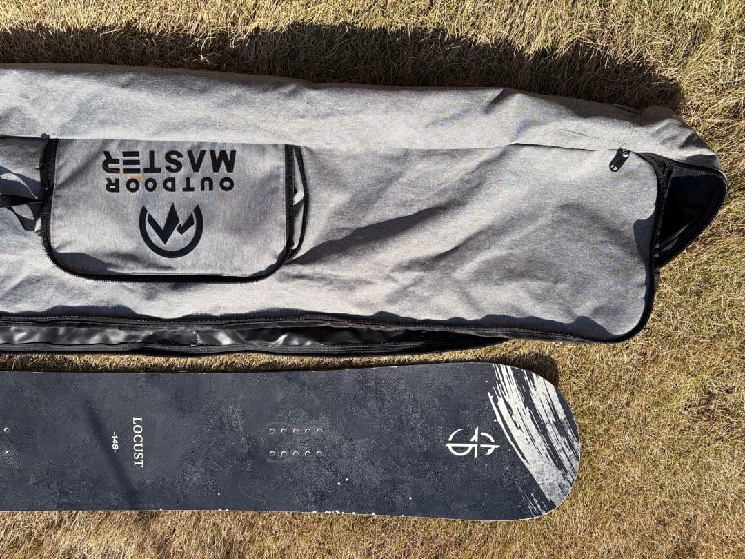 スノーボード　148 CROOJA locust 技系　2024 バック付