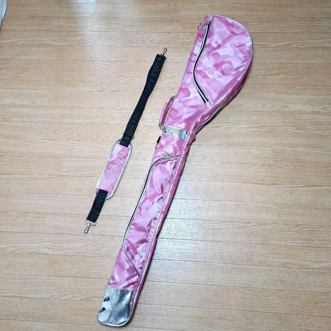【美品】MARK & LONA クラブケース/ レンジバック 2way カモフラ