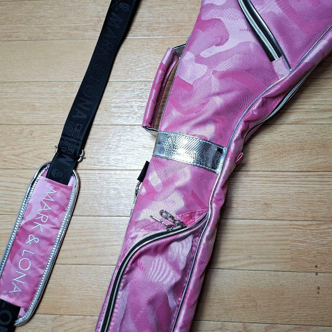 【美品】MARK & LONA クラブケース/ レンジバック 2way カモフラ