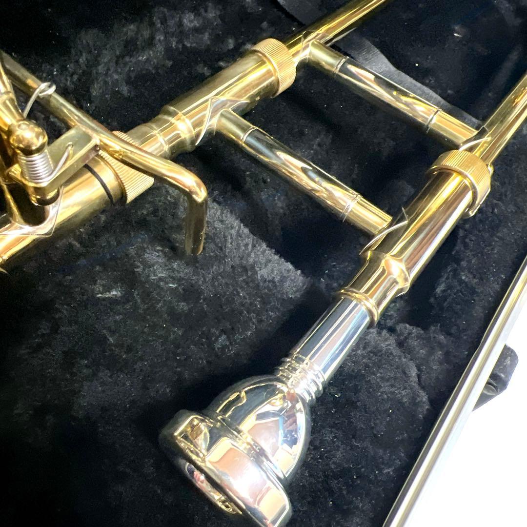 【極美品】Playtech テナーバストロンボーン プレイテック　吹奏楽　管楽器