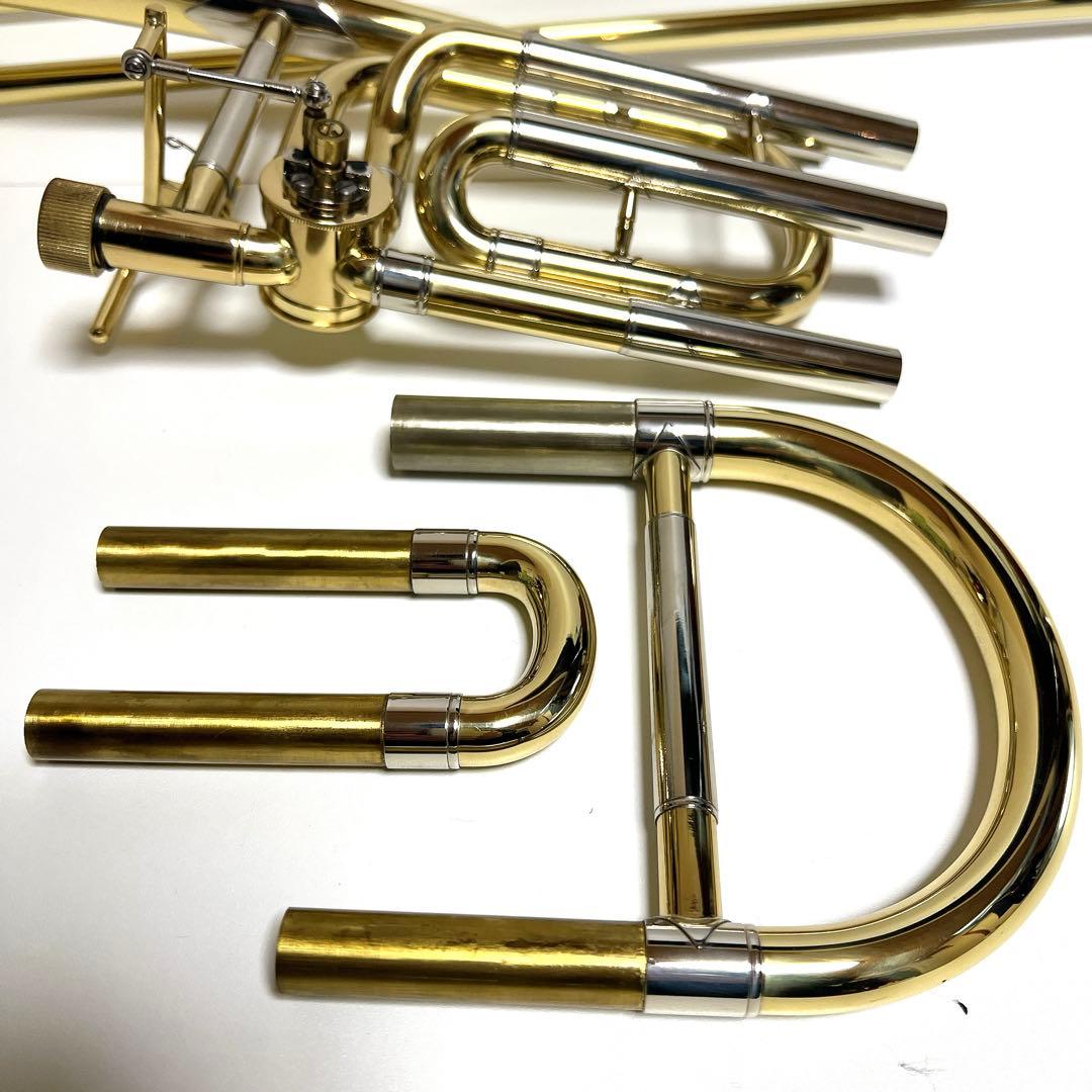 【極美品】Playtech テナーバストロンボーン プレイテック　吹奏楽　管楽器